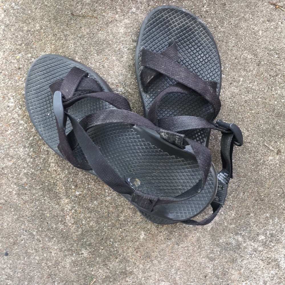 Black chaco sandals